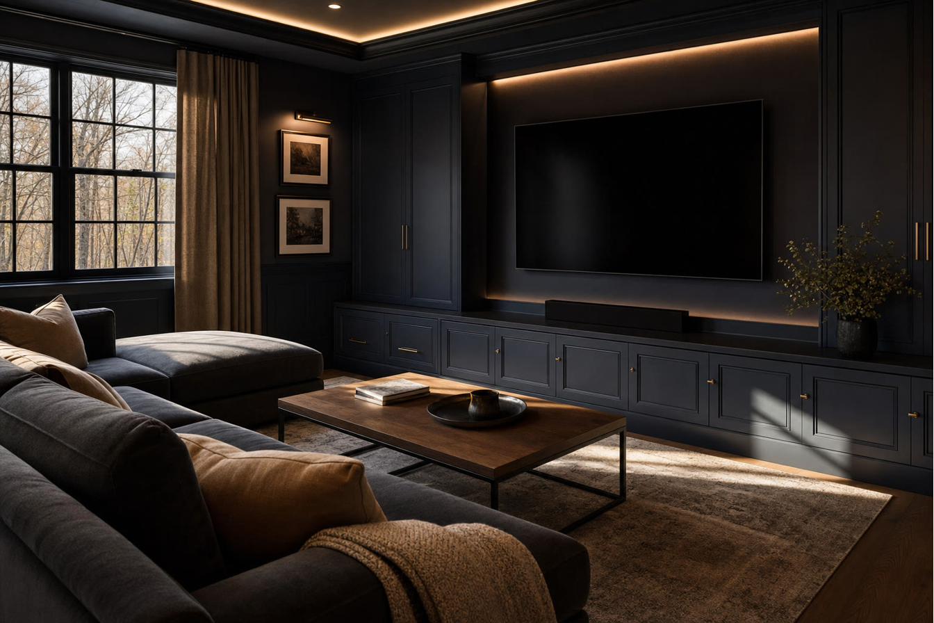 Home Theater / Tech Integration project in Rhode Island — view 2