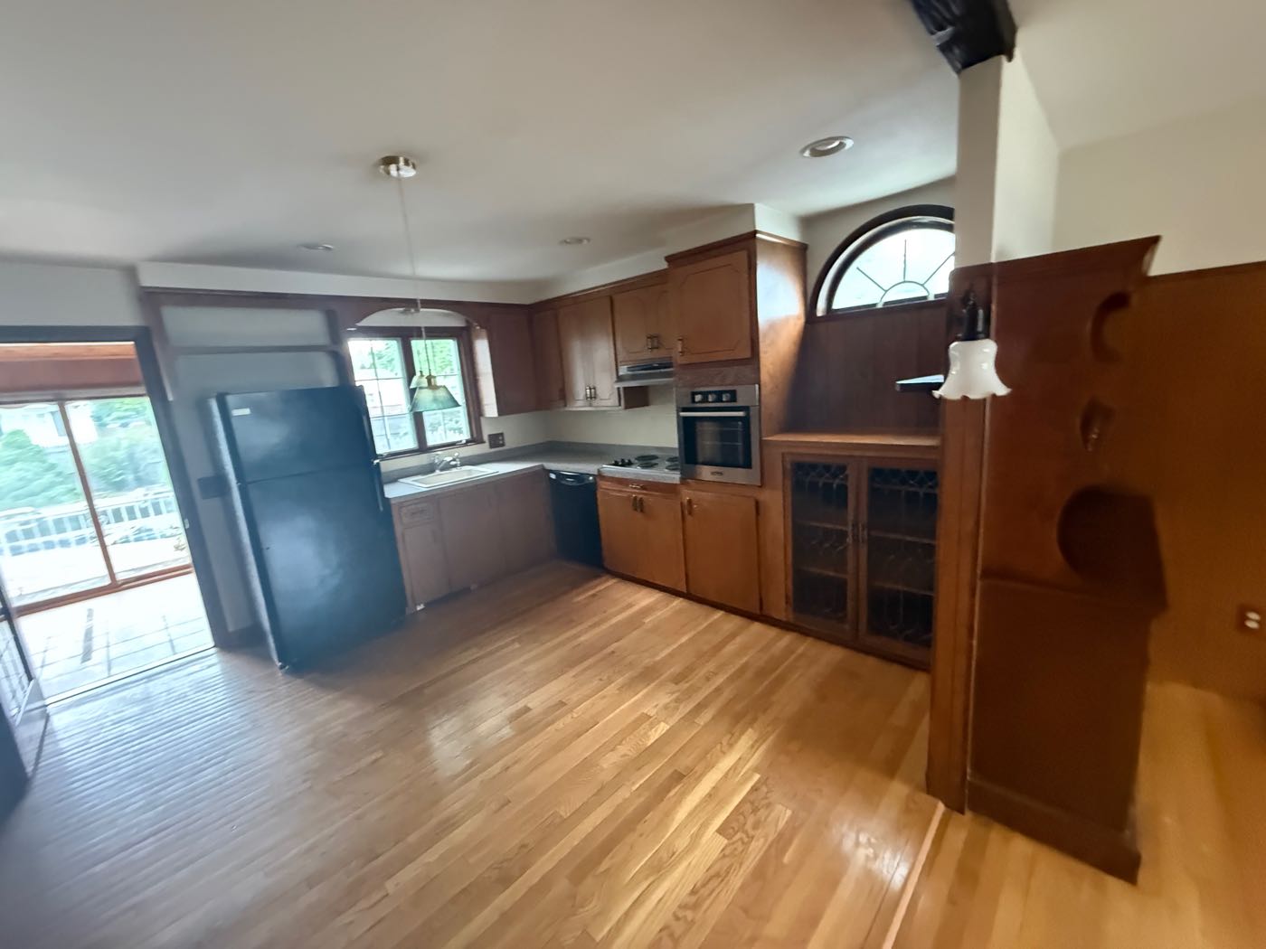 The original kitchen