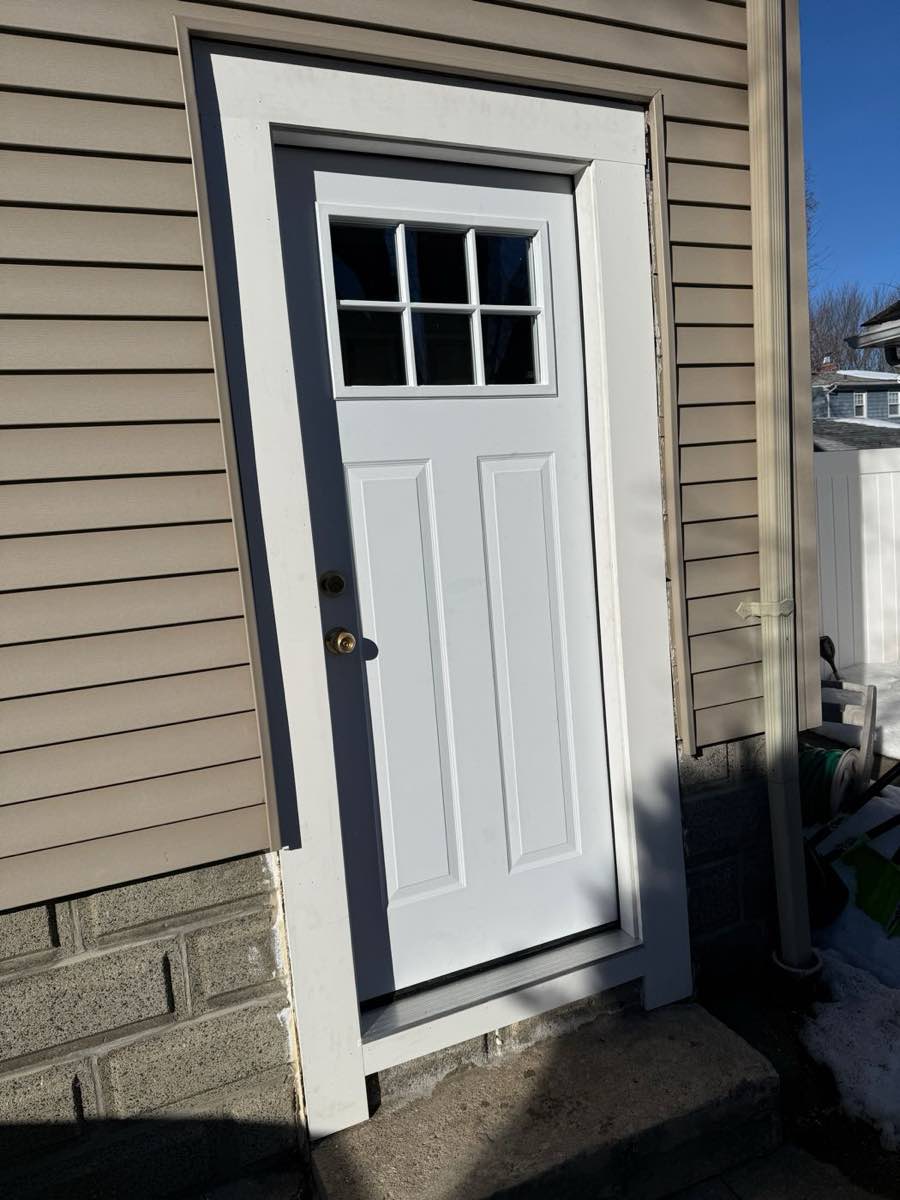 Tammy’s door after replacement