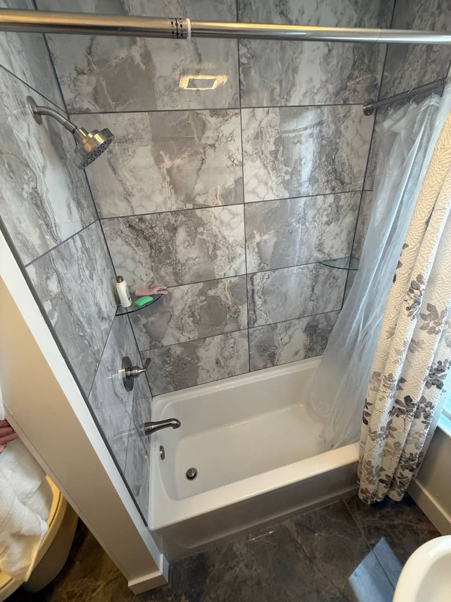 Bathrooms work by Shining Armor in Rhode Island