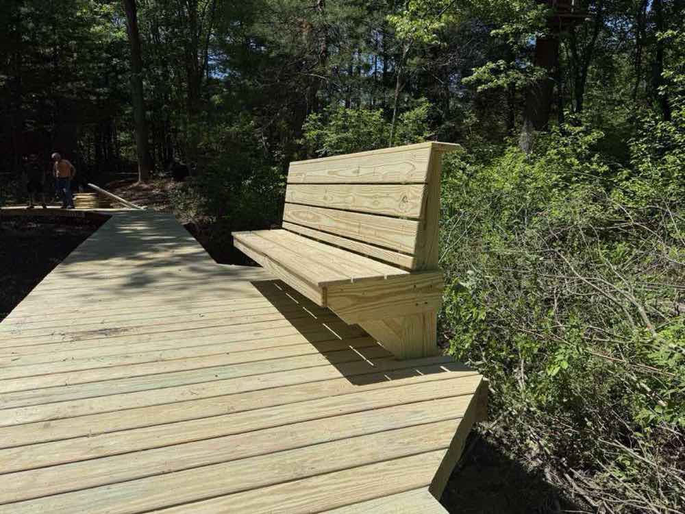 Built-in bench seating
