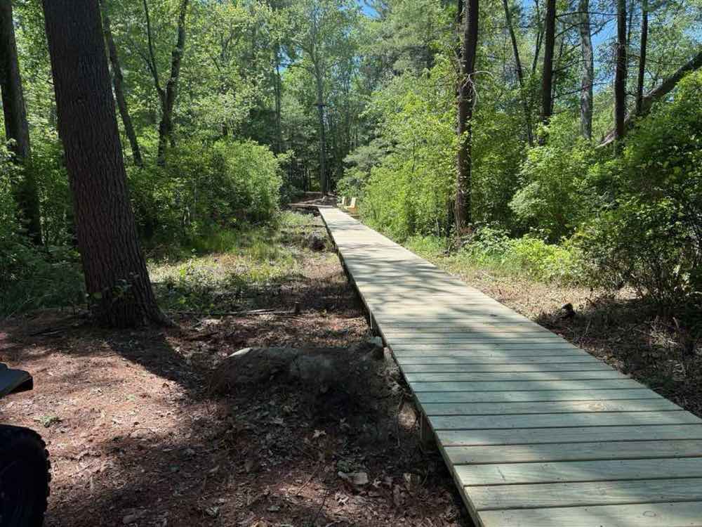Boardwalk construction